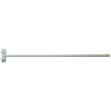 Pivot Curtain Rod + IB Extendable White 60-100cm