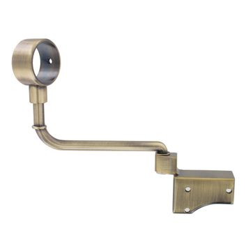 Window Case Brackets + 2IB No Drill 28mm Diam Brass