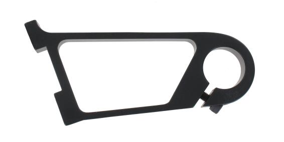 Curtain Rod Brackets + 2IB No Drill Black