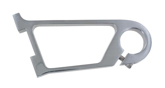 Curtain Brackets + 2IB No Drill Slid/Window Chrome