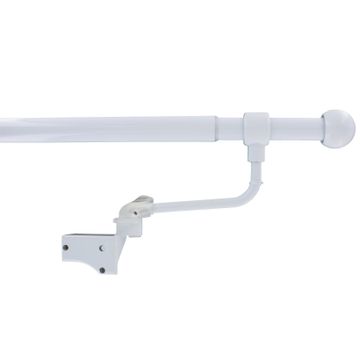 Window Case Kit + IB No Drill 20mm Diam White 50-90cm