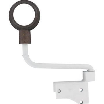 Window Case Brackets + 2IB 28mm Diam No Drill Oak