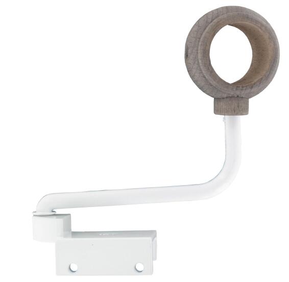 Brackets + 2IB No Drill 28mm Diam Oak Sonoma