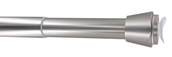 Curtain Rod + IB Extendable No Drill Yuko Chrome 240x380cm