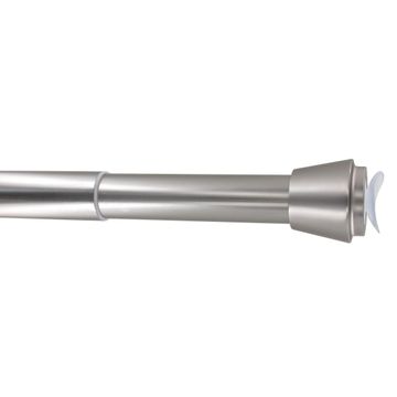 Curtain Rod + IB Extendable No Drill Yuko Chrome 240x380cm