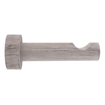 Curtain Rod Bracket 28mm Open Diameter Oak Sonoma 80mm