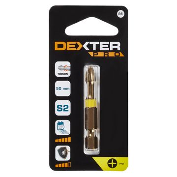 1 Torsion Bit Ph2 50Mm Dexter Pro