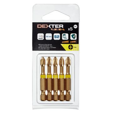 Set of 3 screwdriver bits