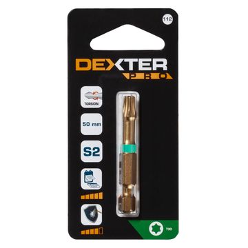 1 Torsion Bit T30 50Mm Dexter Pro