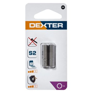 Set Of 2 Bits Dexter H6 25Mm