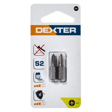 Set Of 2 Bits Dexter Ph1 25Mm