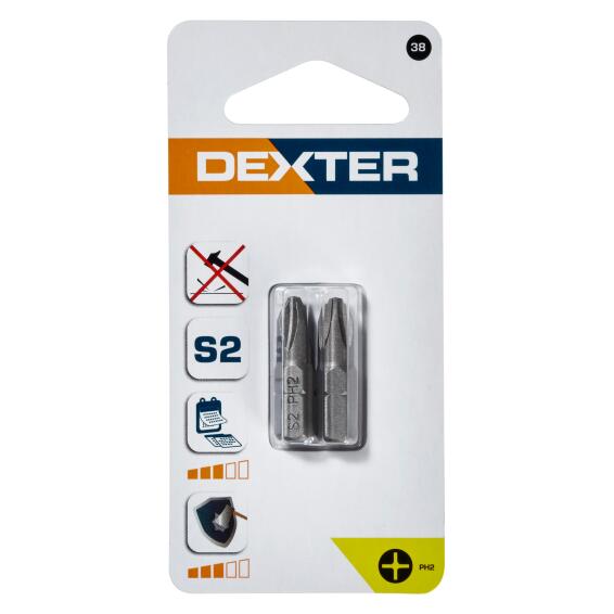 Set Of 2 Bits Dexter Ph2 25Mm