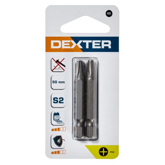 Set Of 2 Bits Ph3 50Mm Dexter