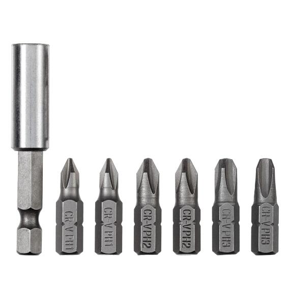 Set Of 6 Bits 25Mm Ph1 Ph2 Ph3