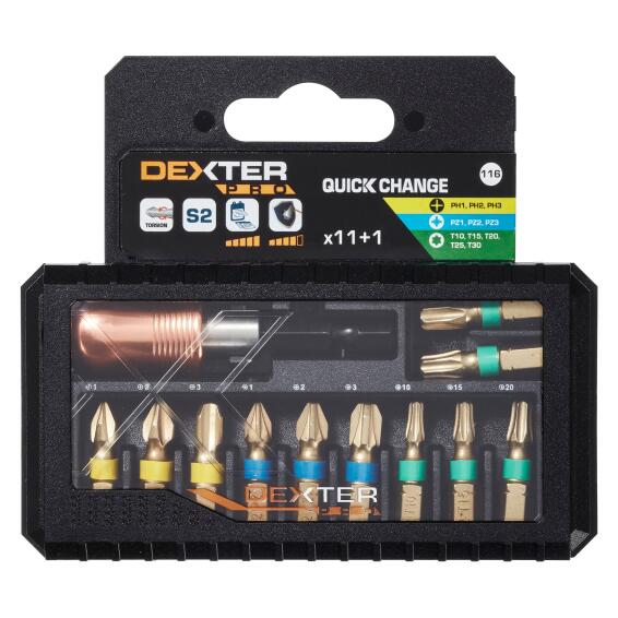 Set Of 11 Torsion Dexter Pro 25Mm Ph Pz
