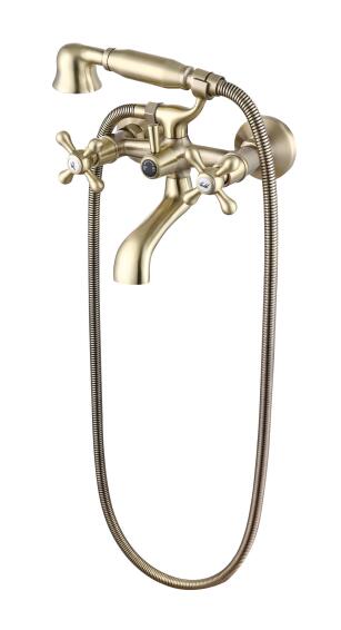 Bath Mixer Tap Bijiou Adour With Handshower Gold
