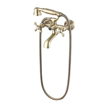 Bath Mixer Tap Bijiou Adour With Handshower Gold