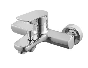 Bijiou Savole Bath Mixer Tap With Handshower Chrome | LEROY MERLIN ...