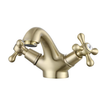 Basin Mixer Tap Bijiou Adour Spout Gold