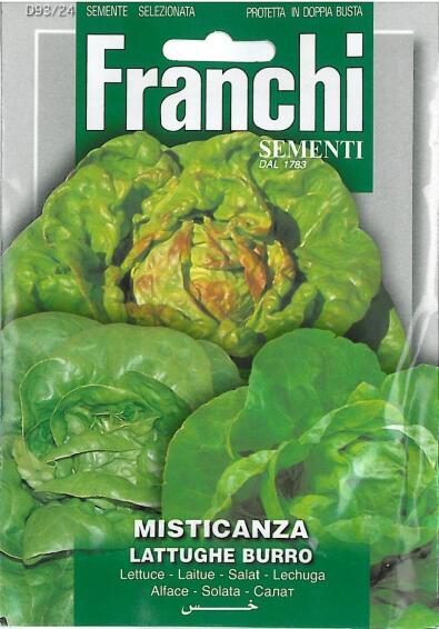 Seed, Lettuce Butter, FRANCHI SEMENTI