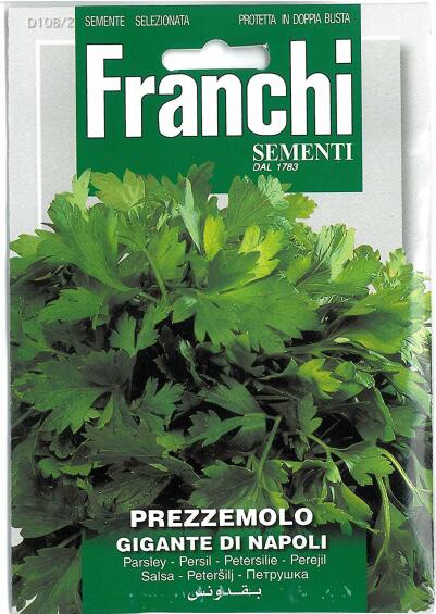 Seed, Parsley Italian Flat Leaf, FRANCHI SEMENTI