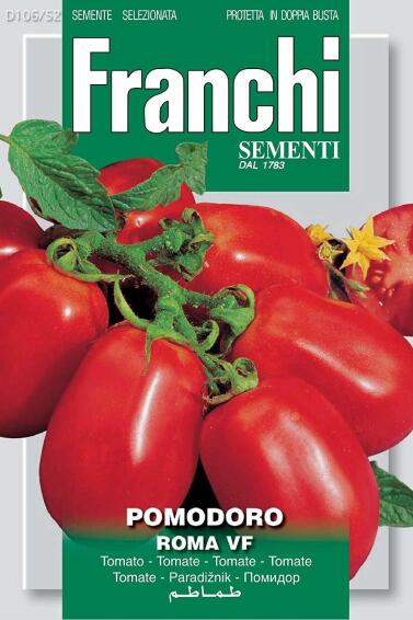 Seed, Tomato Roma, FRANCHI SEMENTI
