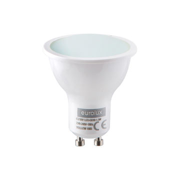 led light bulb GU10 1.5W non dimmable yellow 