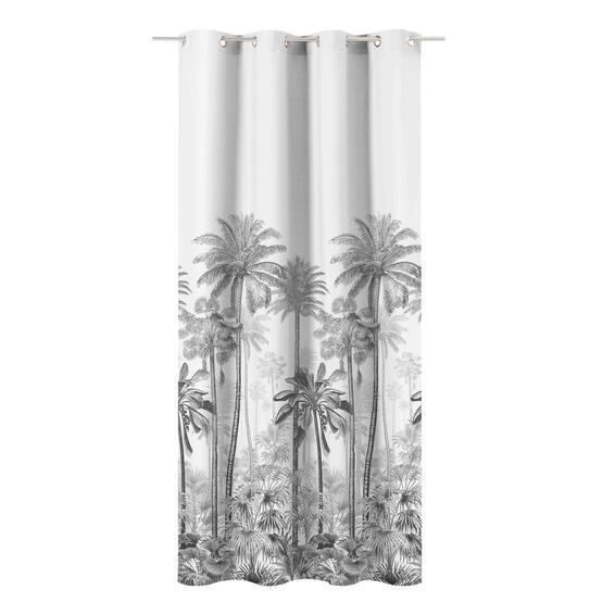 Inspire curtain jungle white140x280
