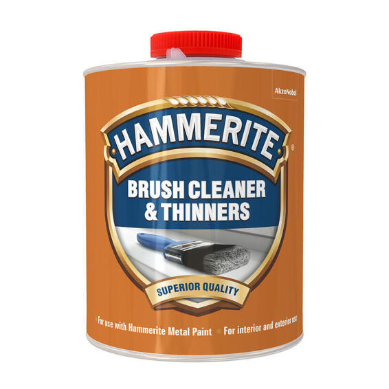 Brush Cleaner Thinner HAMMERITE Metal Paint 1L