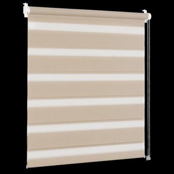 Inspire night & night roller blind  clipsable beige 60x160cm