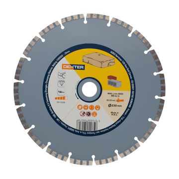 Diamond Disc Dexter Stone 230X22,2Mm