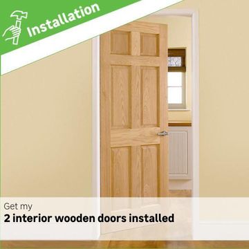 2 Interior Wooden doors