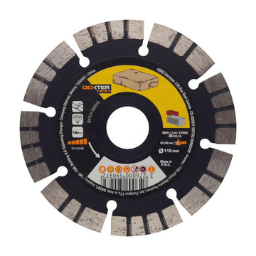 Diamond Disc Dexter Pro Stone 115X22,2Mm