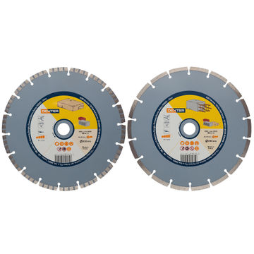 Diamond Disc Dexter Concrete230X22,2Mm 2 Pieces