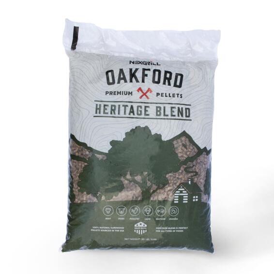 Nexgrill Oakford Premium Braai Fuel Pellets Heritage Blend 9kg