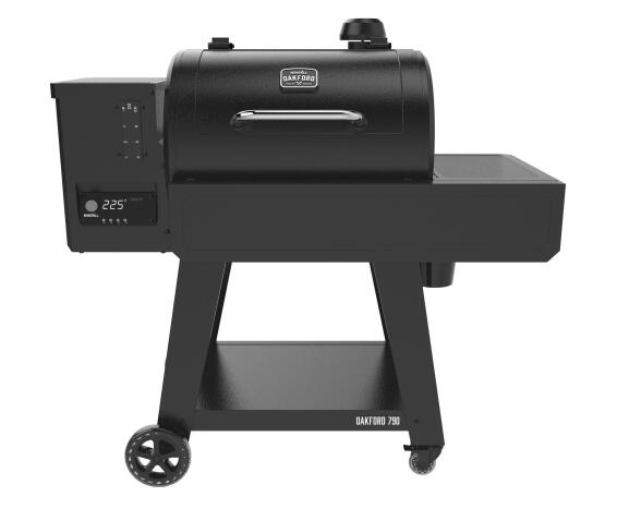 Nexgrill Oakford Braai Pellet Grill 790 Black W70cmxD132cmxH125cm