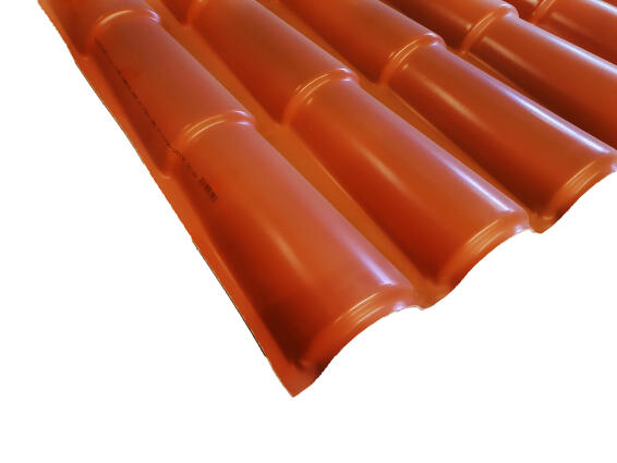 PVC Roof Sheet 2.9m Terra Cotta ICOPPO