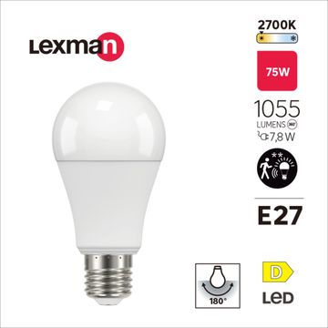 Lexman  light bulb e27 warm white