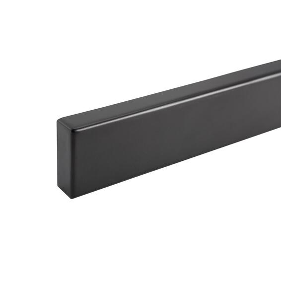 Delinia Magnetic Knife Holder Black Stainless Steel W30 X H4 X D2Cm