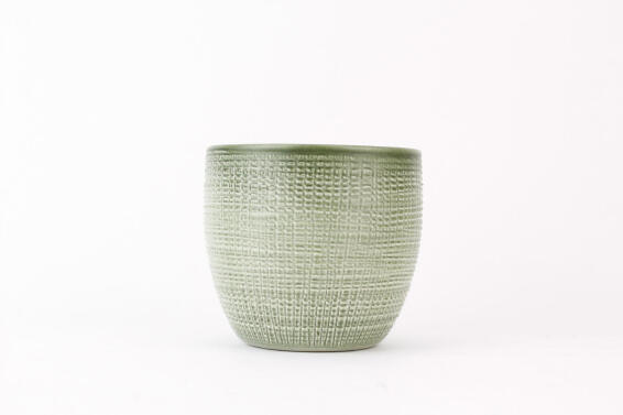 Pot Glazed Mentha Green Large