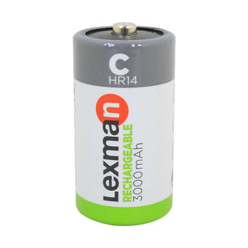Rechargeable Battery LR13 LEXMAN 2 pack