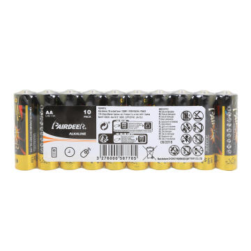 Batteries AA alkaline LR6 10 pack