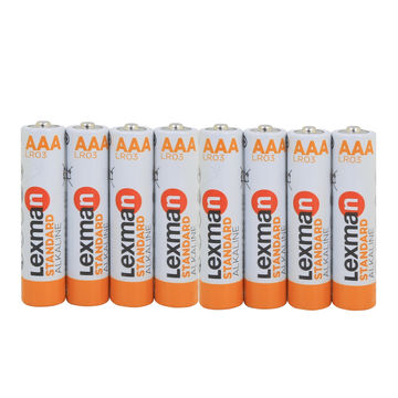 Battery AAA LR03 LEXMAN alkaline 8 pack