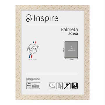 Inspire palmeta frame natural 30x40cm