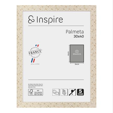 Inspire  palmeta frame natural 30x40cm