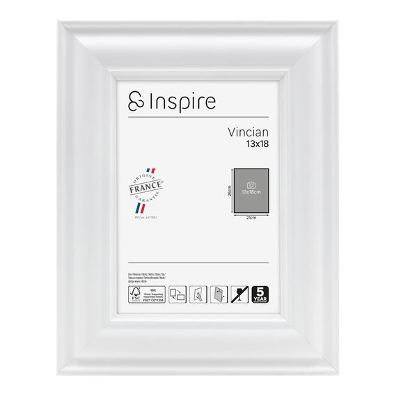 Inspire vincian frame white 13x18cm