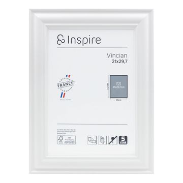 Inspire vincian frame white 21x29.7cm