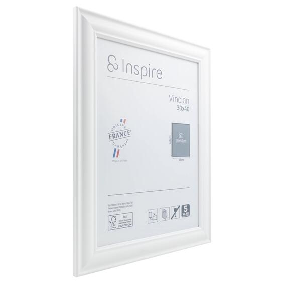 Inspire vincian frame white 30x40cm