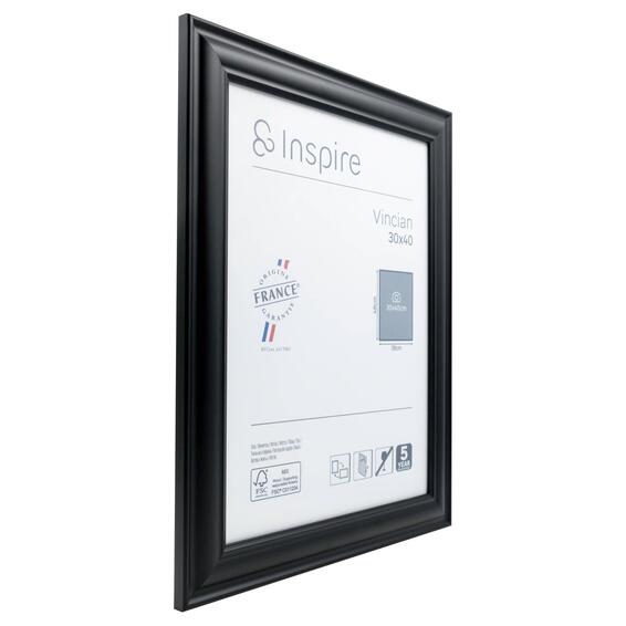 Inspire vincian frame black 30x40cm