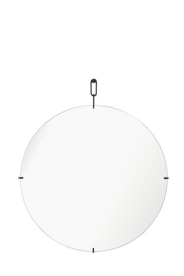 Inspire medal mirror black 50cm